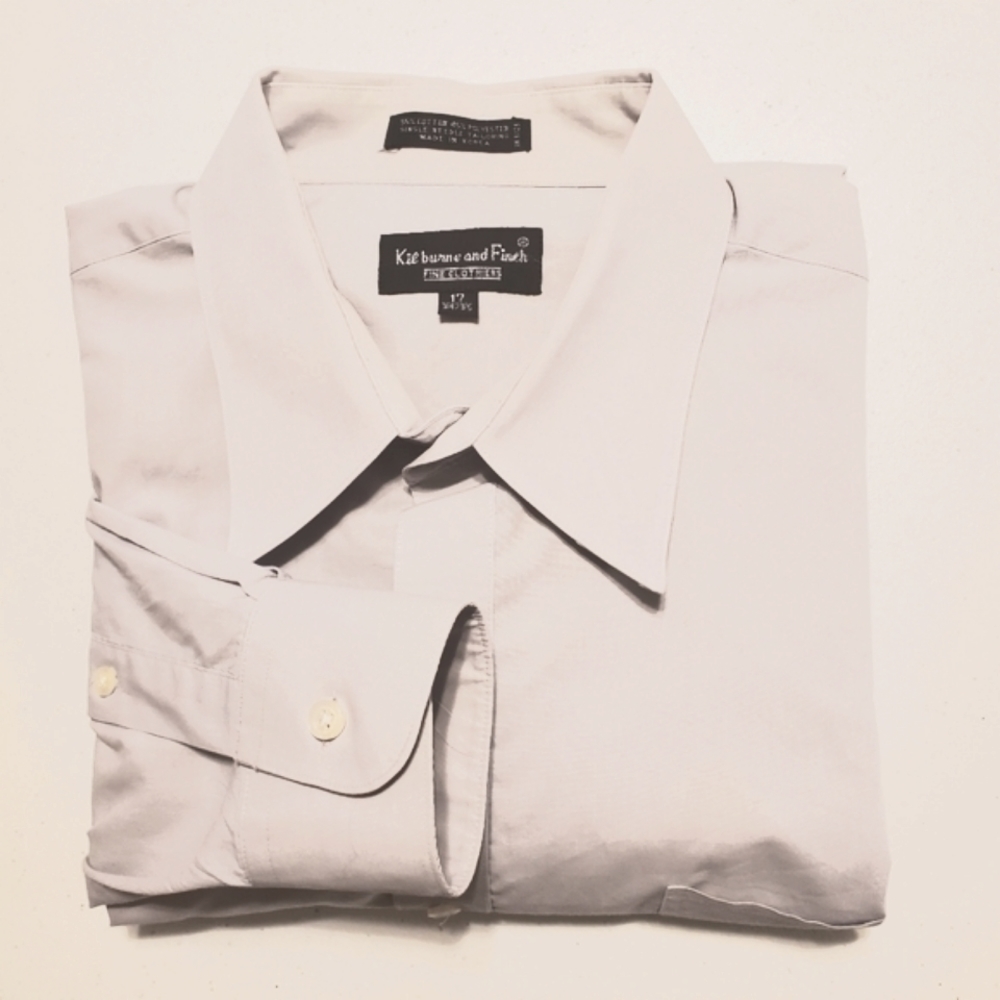 Kilbourne and Finch gray dress shirt